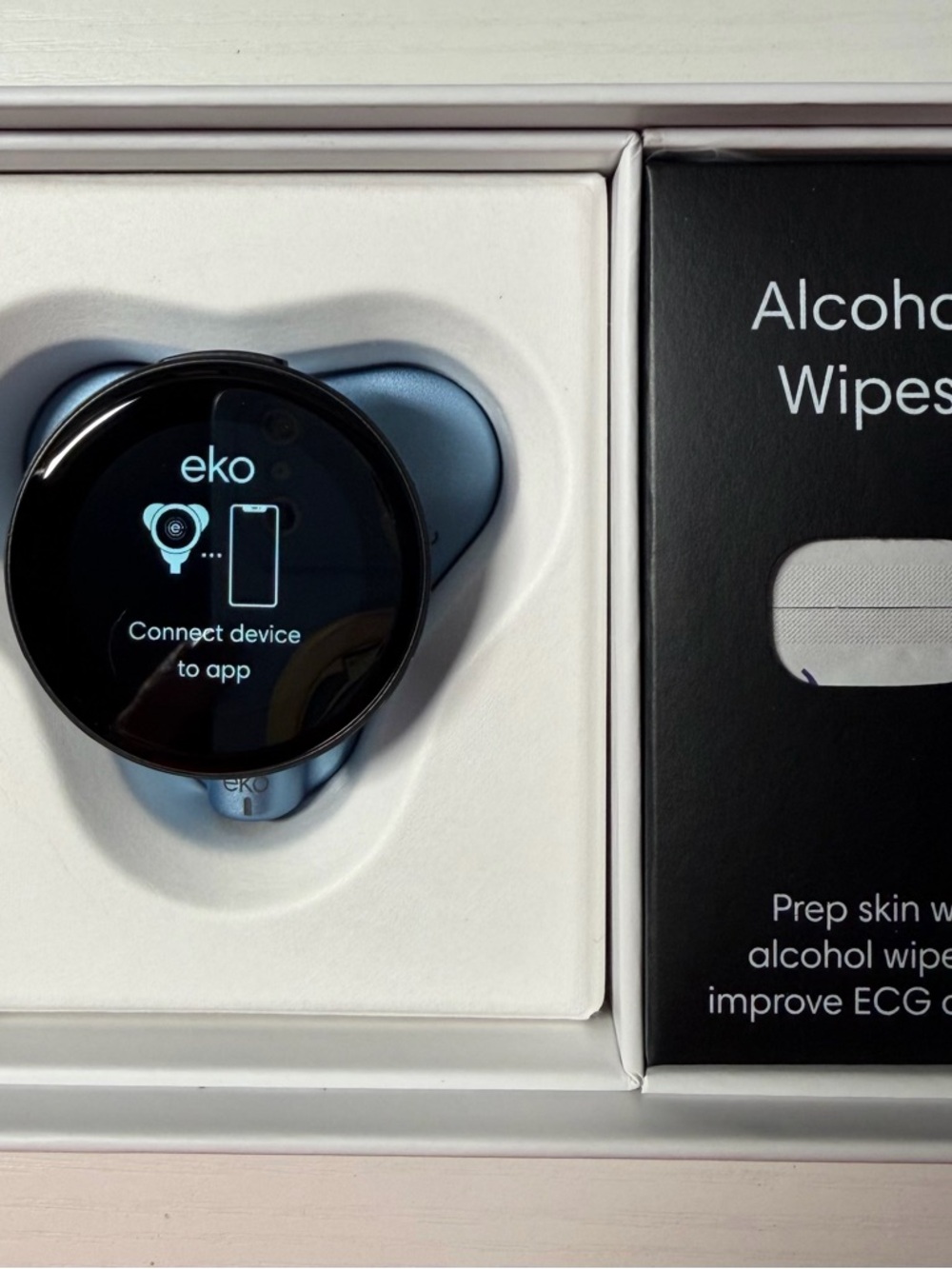 EKO CORE 500 Digital Stethoscope in Cool Blue BRAND NEW